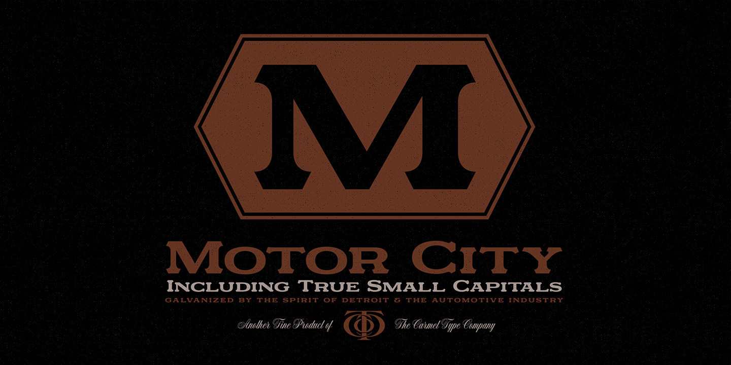 Example font Motor City #5